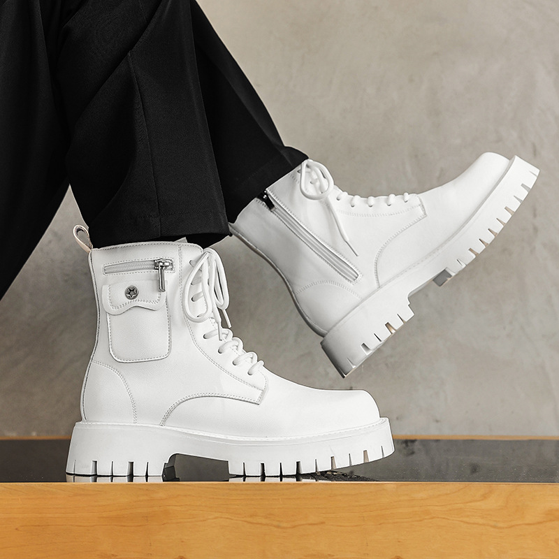 Street Fashion Punk - 2025 Trend Men Boots Sneakers Outdoor