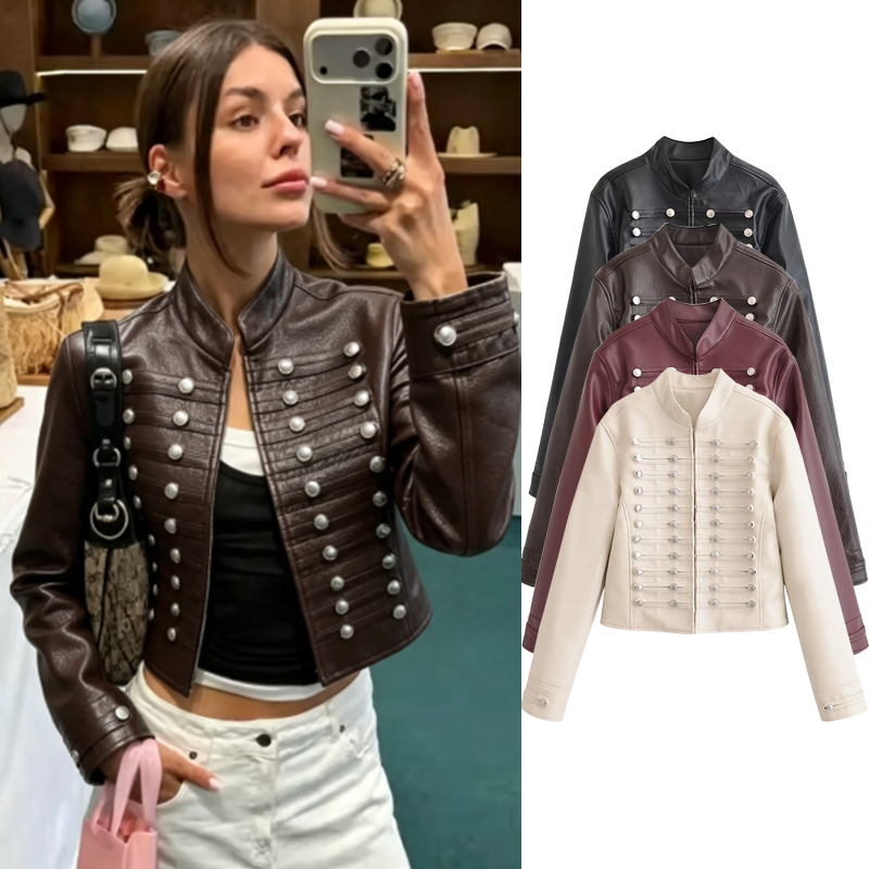 Street Fashion Youth - Autumn 2026 New Leather Jackets Women's