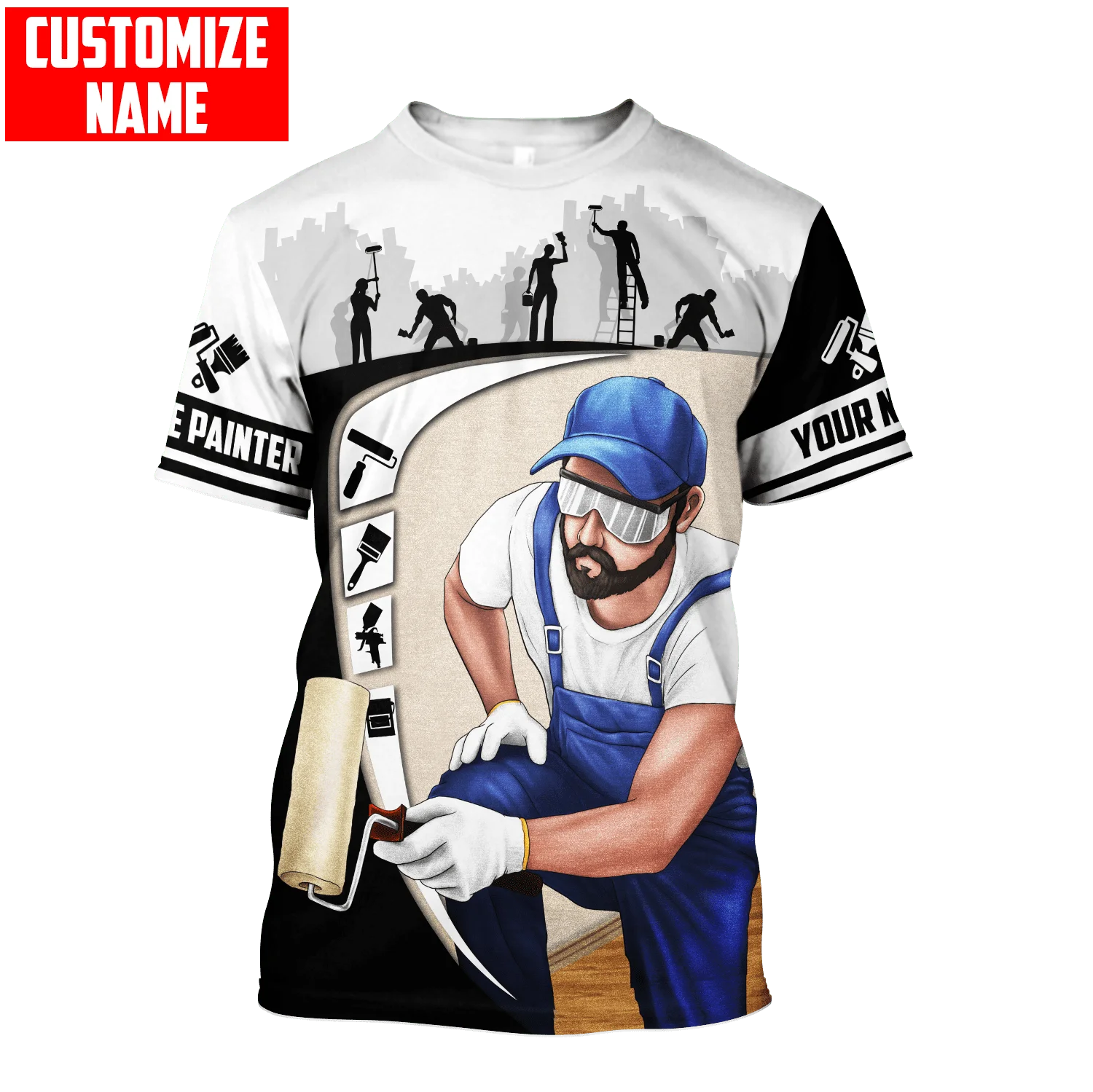 Personalized Name Painter 3D A - Street Fashion Hip Hop review and price