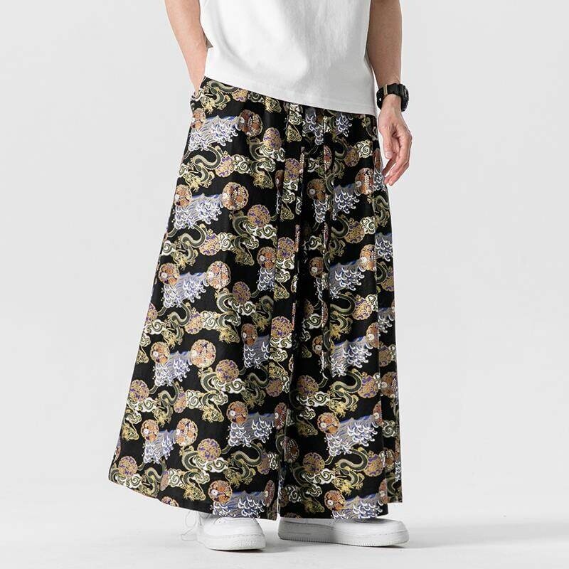 Japanese Samurai Pants Men's W - Street Fashion Japan review and price