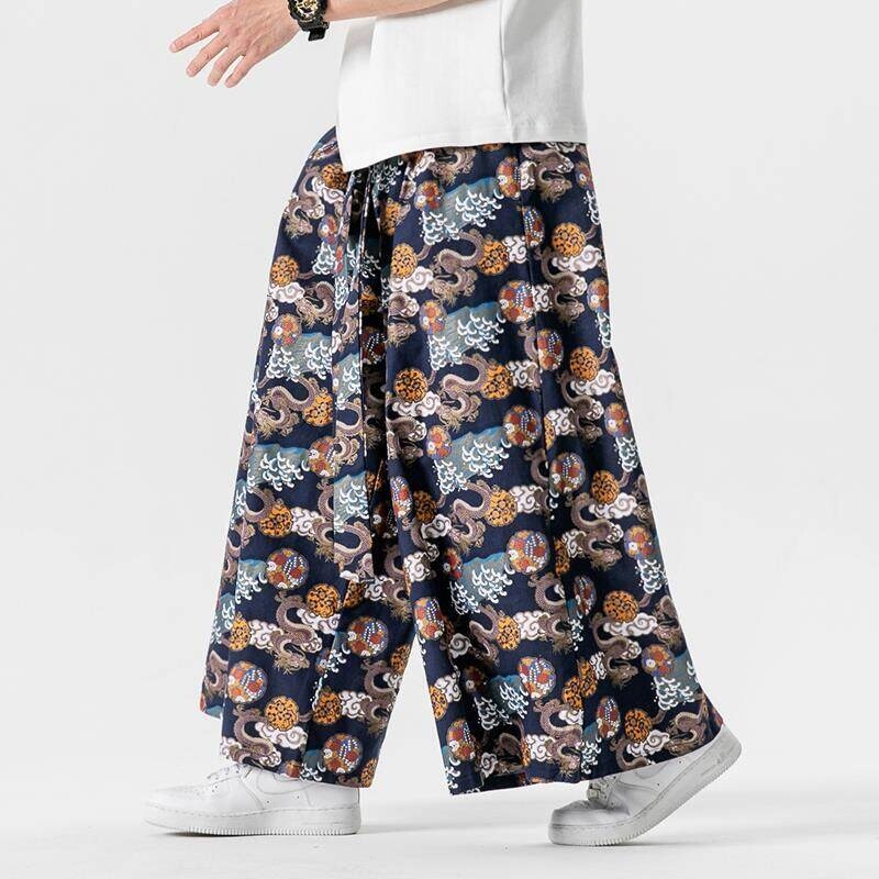 Japanese Samurai Pants Men's W - Street Fashion Japan review and price