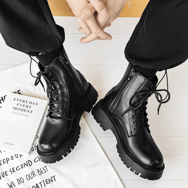 2025 Trend Men Boots Sneakers  - Street Fashion Punk review and price