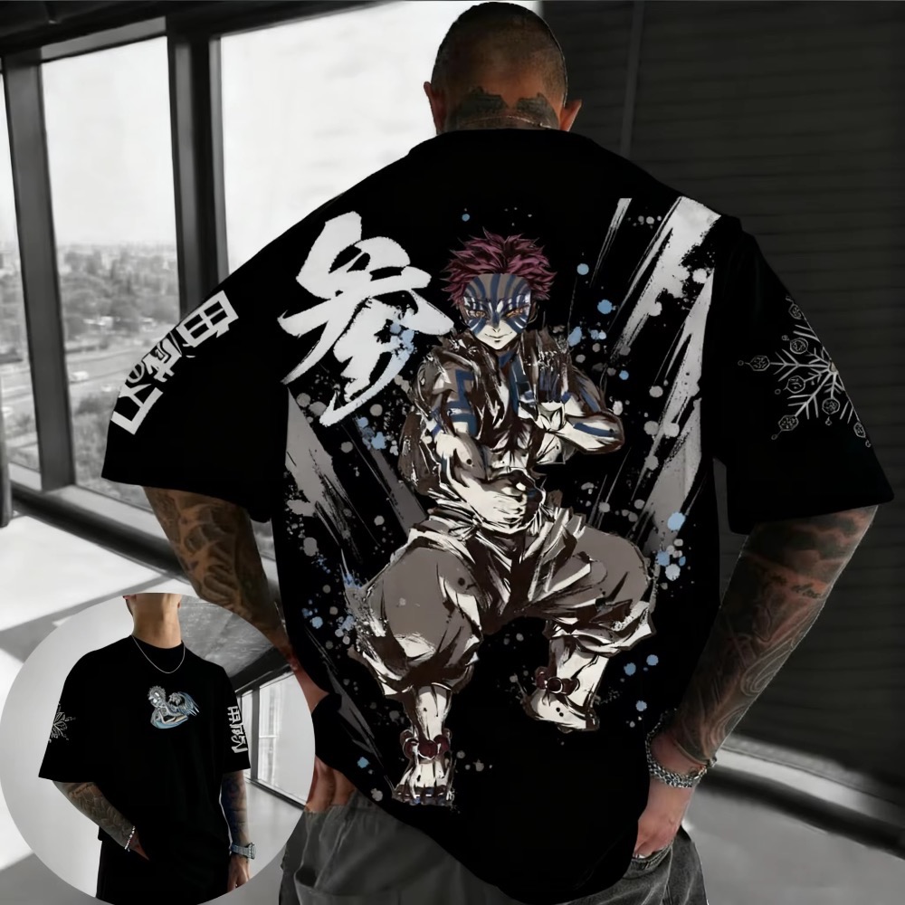 Summer Plus Size Demon Slayer  - Street Fashion Japan review and price