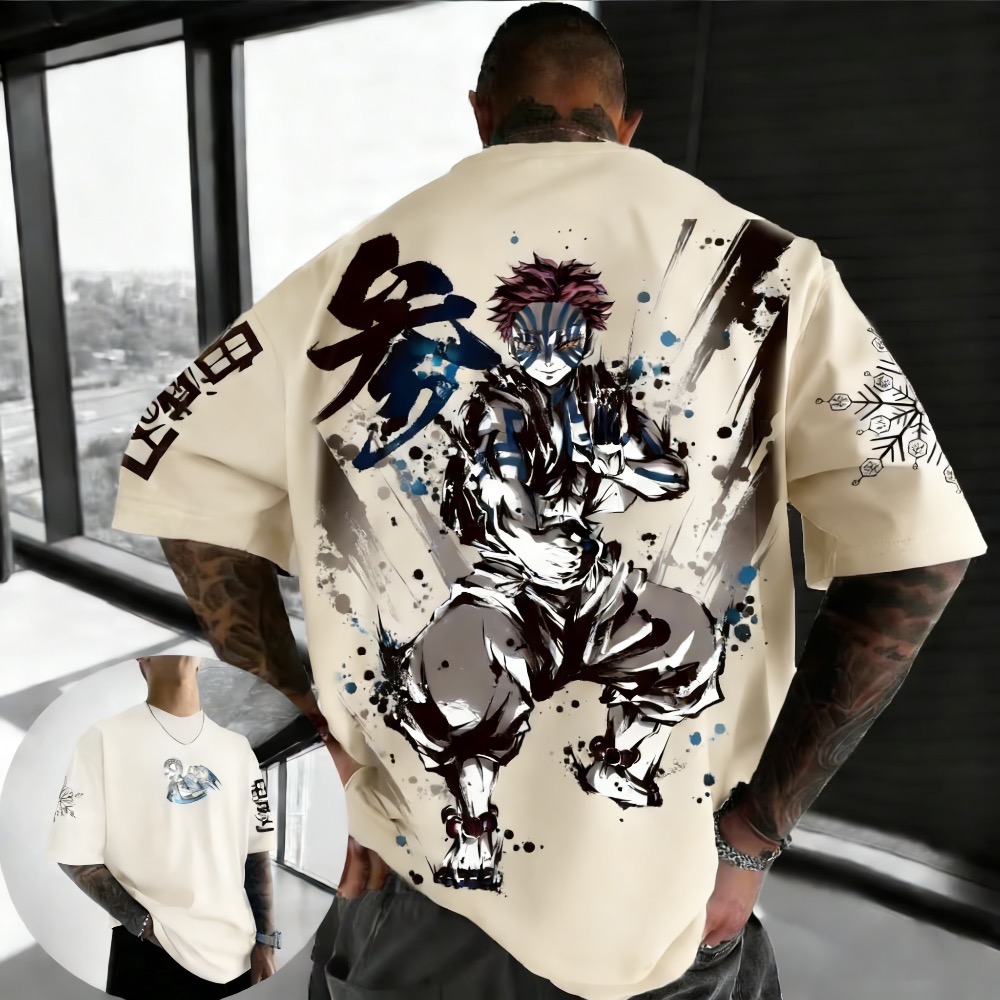 Summer Plus Size Demon Slayer  - Street Fashion Japan review and price