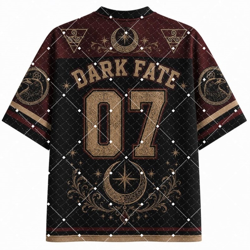 Dark Fate Witch Raven Print V‑ - Street Fashion Hip Hop review and price