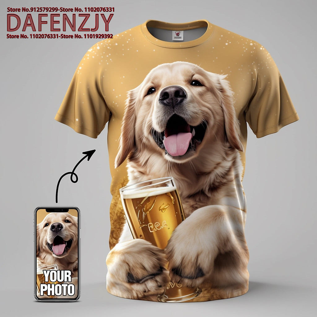 Custom Funny Pet Photo 3D All  - Street Fashion Hip Hop review and price