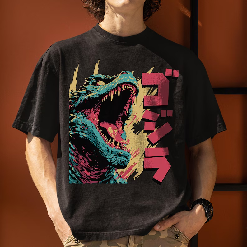Godzilla Gojira Japanese Kaiju - Street Fashion Japan review and price