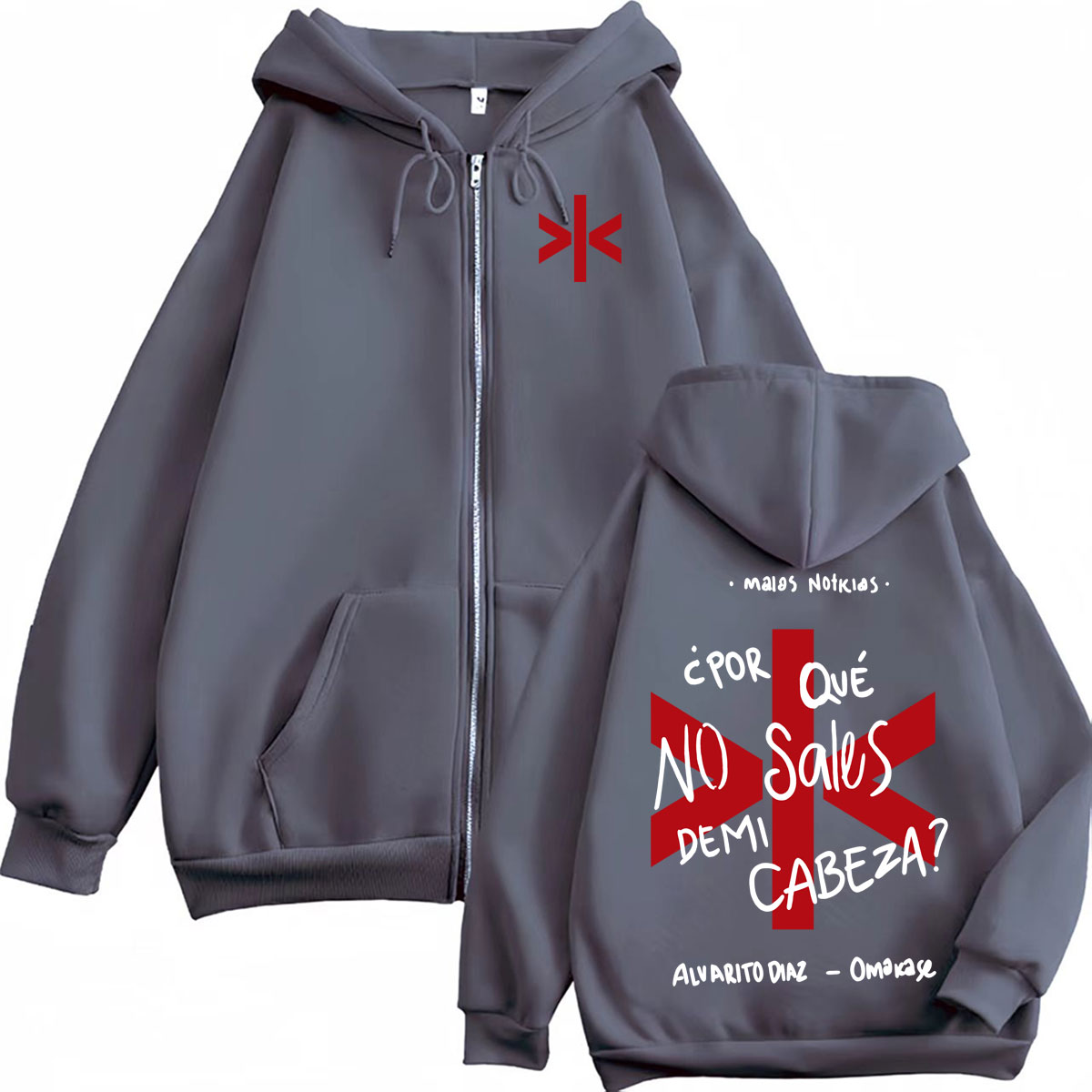 Alvaro Diaz Omakase Album Prin - Street Fashion Zip Up Hoodie review and price