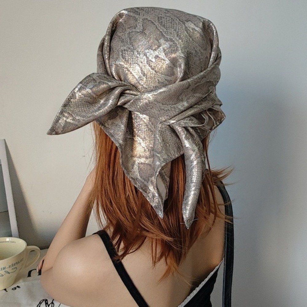 Headwear Y2K Snake Print Hair  - Street Fashion Hip Hop review and price