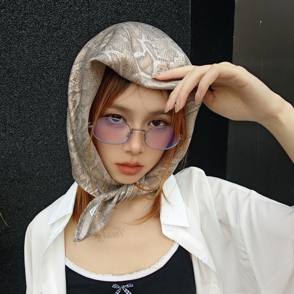 Headwear Y2K Snake Print Hair  - Street Fashion Hip Hop review and price
