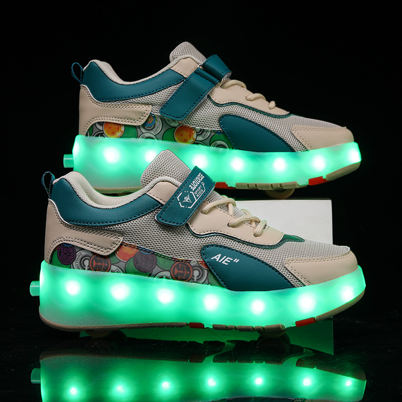 Youth Roller Shoes With 4 Whee - Street Fashion Youth review and price