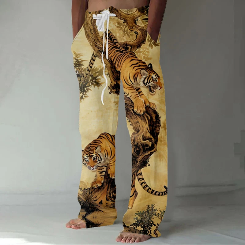 Men's Japanese Art Crane Print - Street Fashion Japan review and price