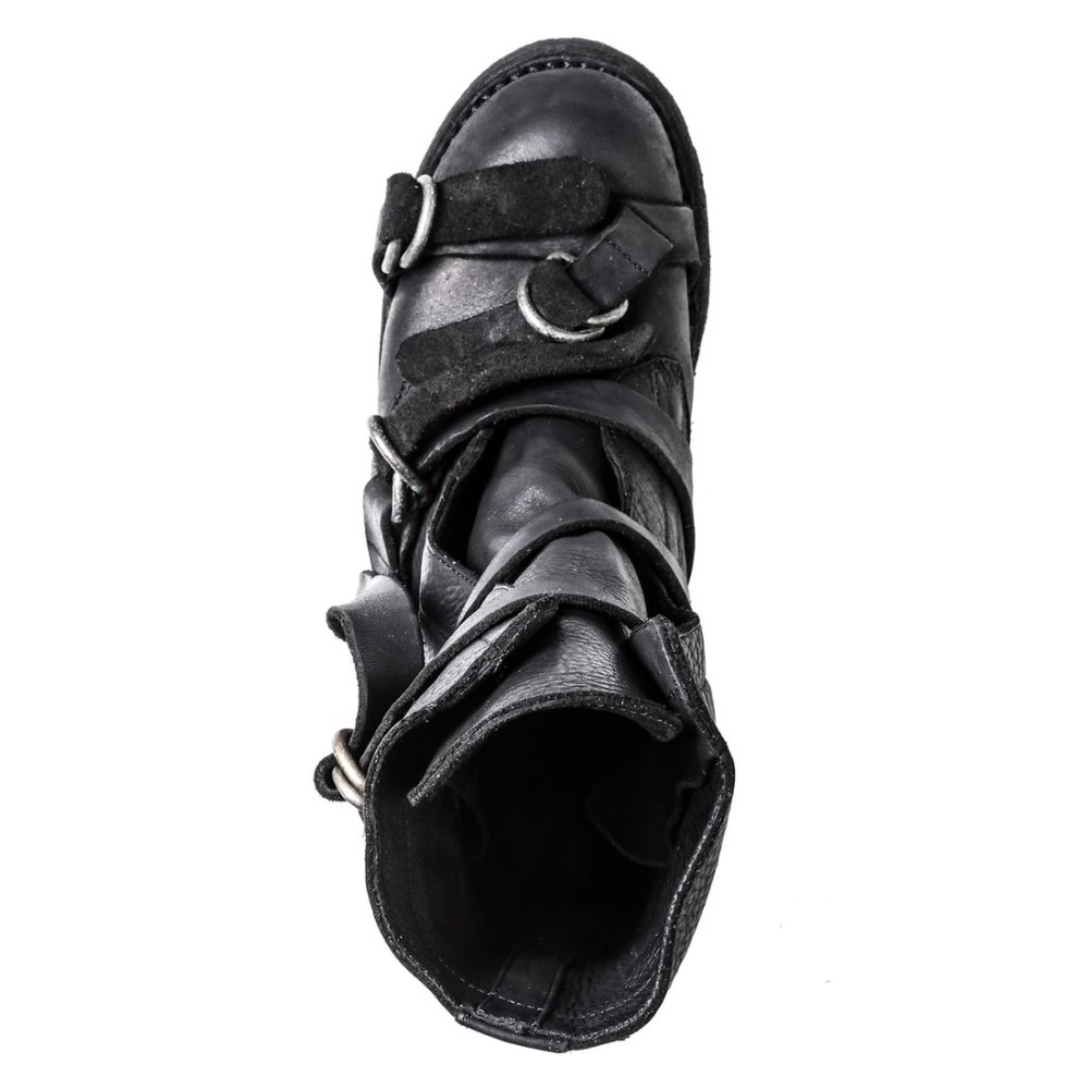 Men's Leather Motorcycle Boots - Street Fashion Punk review and price